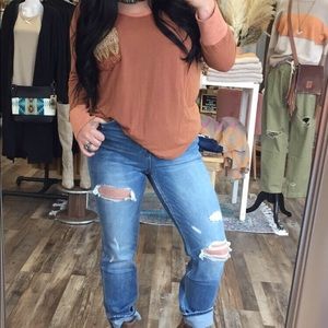 Vervet Straight Jean